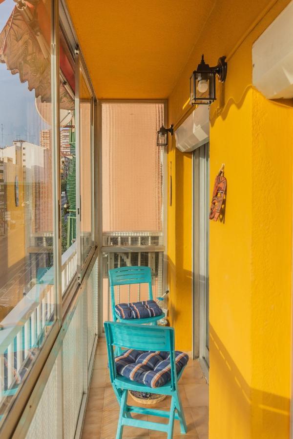 2Br Flat - Aircon - 5 Min Walk To Benidorm Beachアパートメント エクステリア 写真