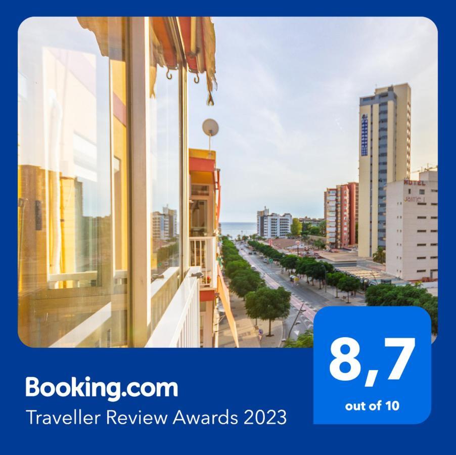 2Br Flat - Aircon - 5 Min Walk To Benidorm Beachアパートメント エクステリア 写真